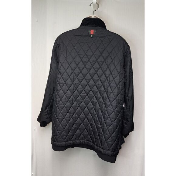 Gallery Soft Shell Long-Sleeve Utility Jacket Size Large Color Black - Picture 4 of 9